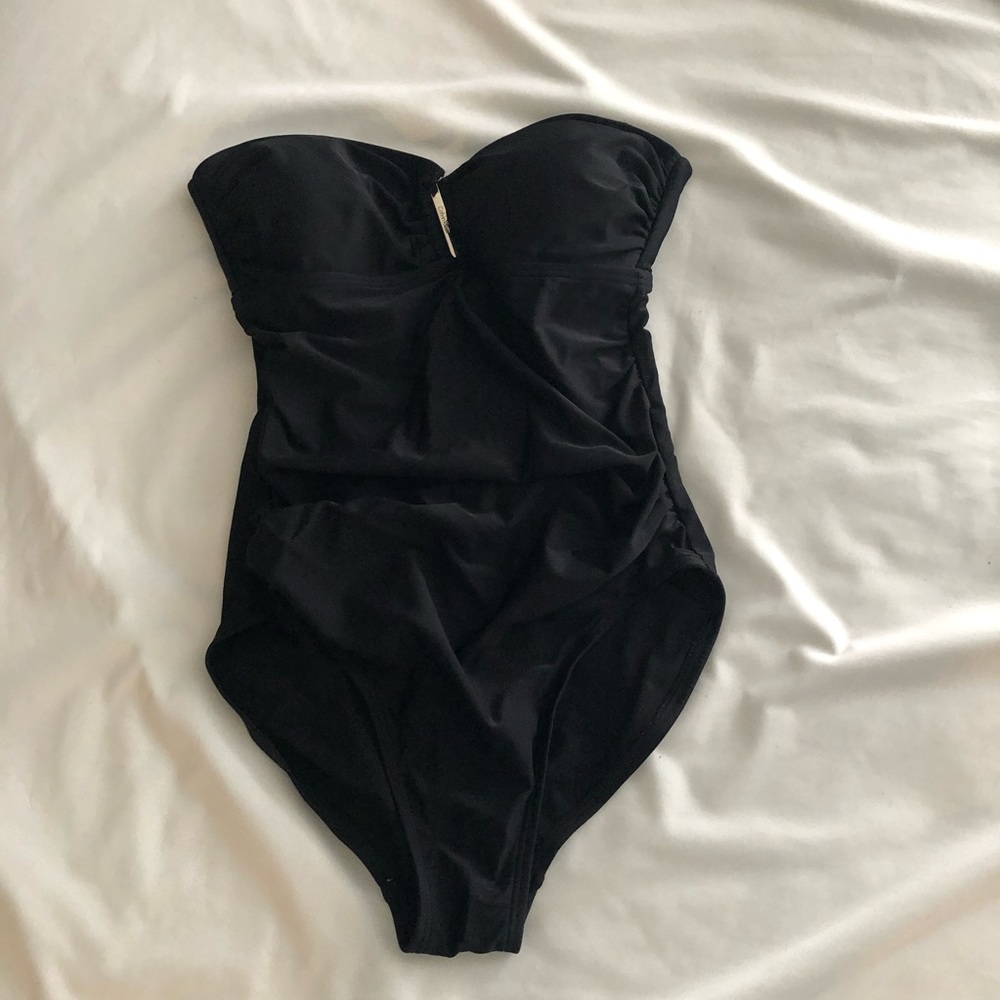 Black Calvin Klein One Piece Swimsuit